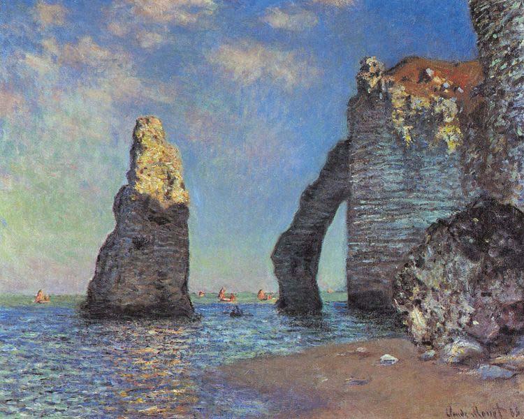 Claude Monet The Cliffs at Etretat oil painting picture